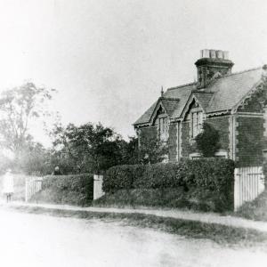 1910 The Duke of Rutlands cottages Dalham Rd Mrs Woodhous
