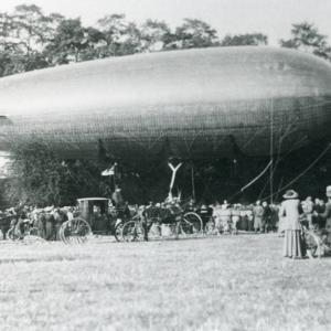 1912 Dalham Rd now St Peters Av airship Beta 2 forc 1