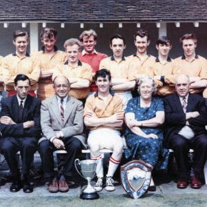 1963 64 Moulton Football team with committee038